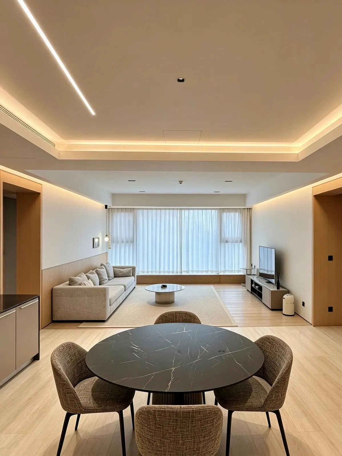 3-Bed in Modern, Houhai — Grand — 3 Bedrooms, 232 sqm in Houhai, Shenzhen